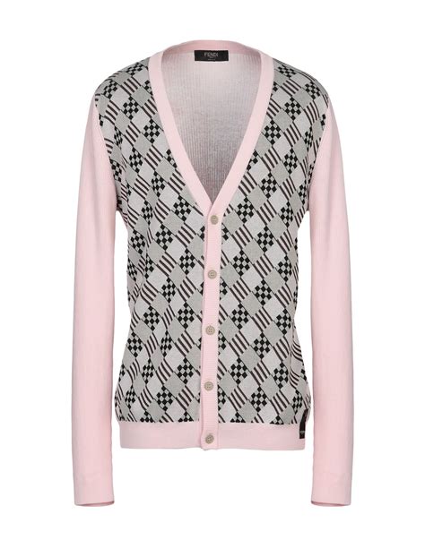 pink fendi cardigan|fendi cardigan men's.